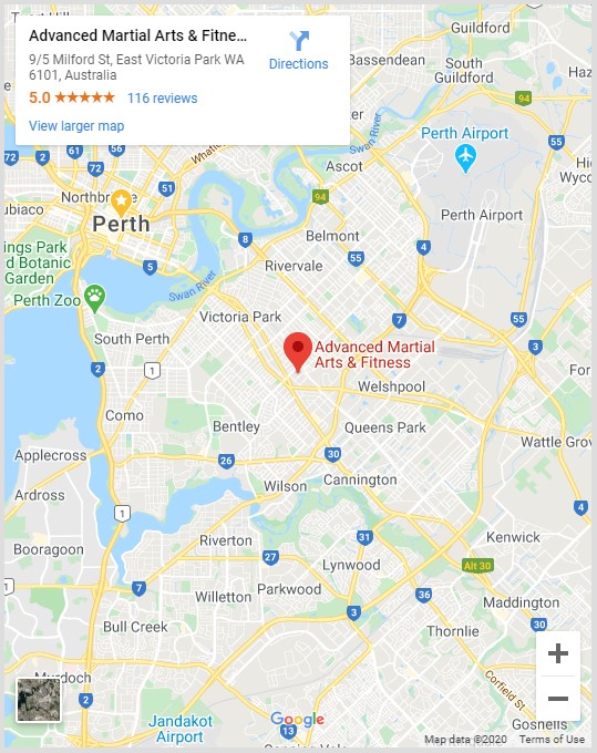 East Victoria Park location map
